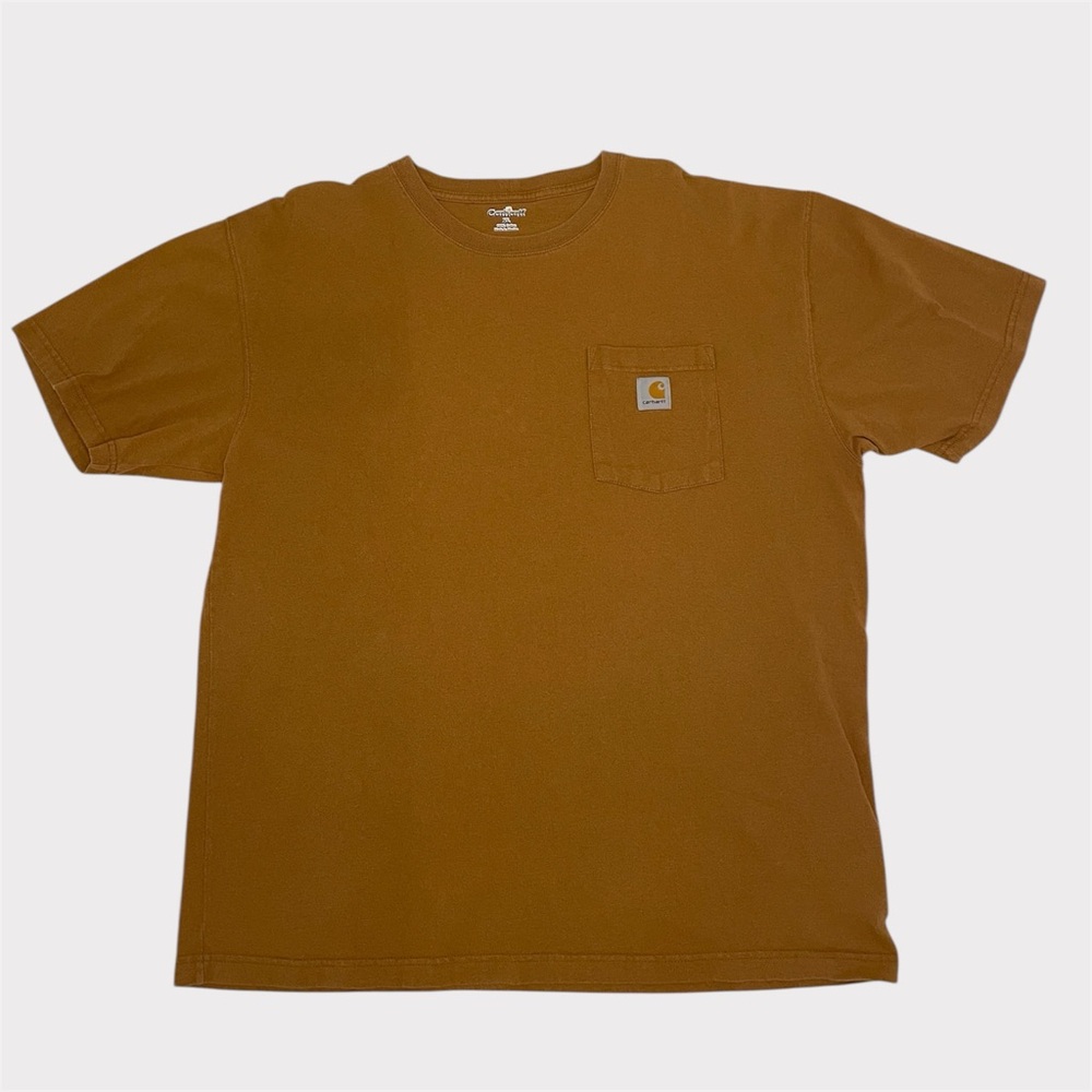 Carhartt Men's Brown Pocket T-Shirt